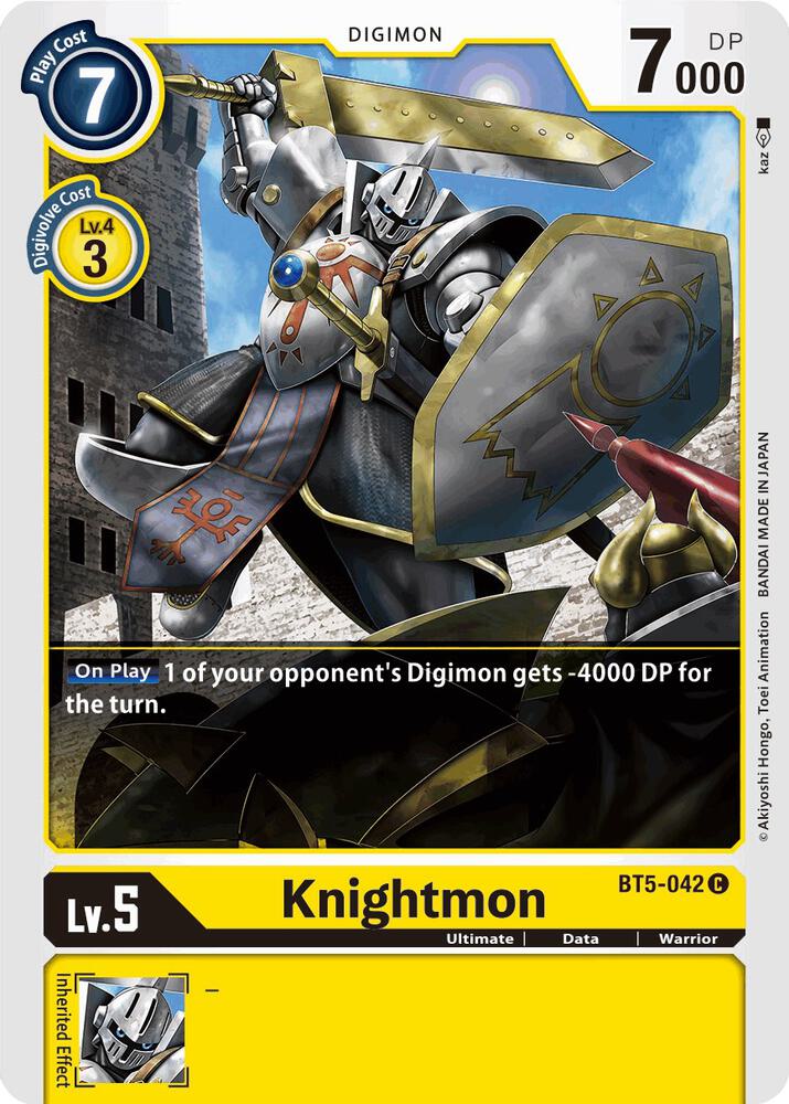 Knightmon - Battle of Omni (BT-05) – Digital World