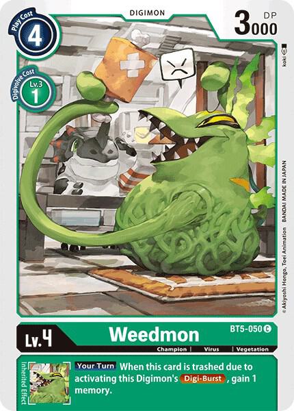 Weedmon - Battle of Omni (BT-05) – Digital World