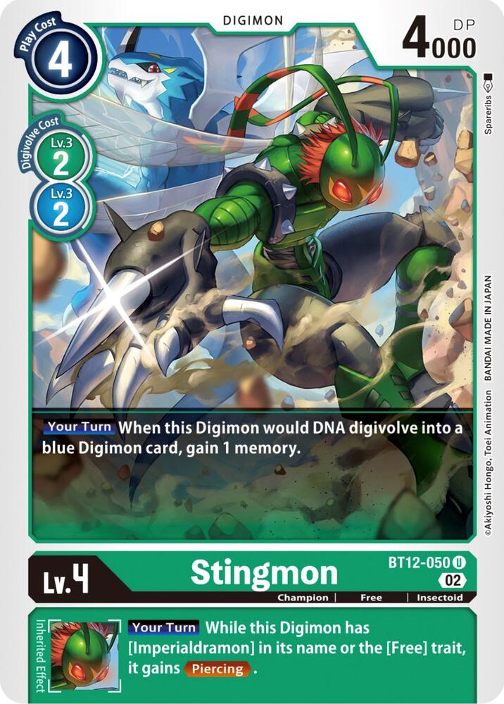 Stingmon - Across Time (BT-12)