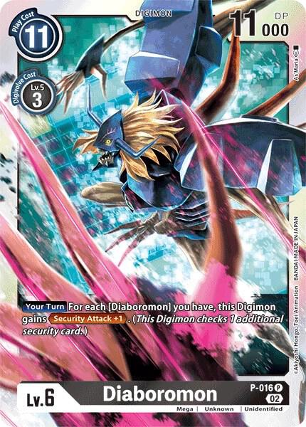 Diaboromon - P-016 (Resurgence Booster Reprint) - Resurgence Booster (RB-01)