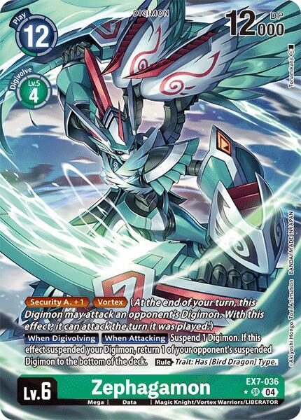 Zephagamon (Alternate Art) - Digimon LIBERATOR (EX-07)
