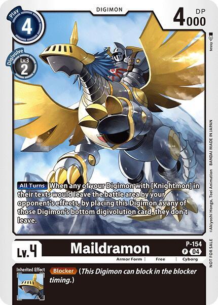 Maildramon (Store Tournament 2024 Oct. - Dec. Participation Pack) - Digimon Promotion Cards (D-PR)