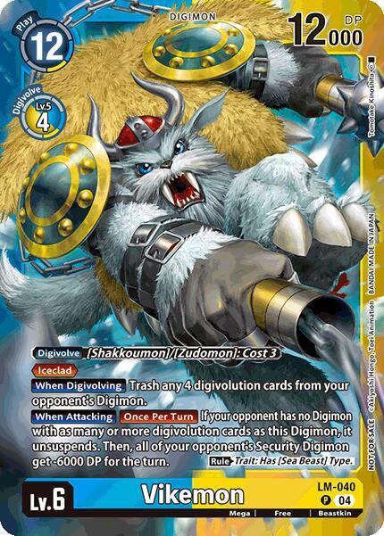 Vikemon (Limited Card Pack) - World Convergence (BT21)