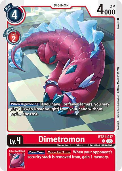 Dimetromon - World Convergence (BT21)