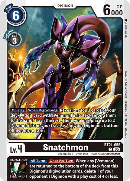 Snatchmon - World Convergence (BT21)