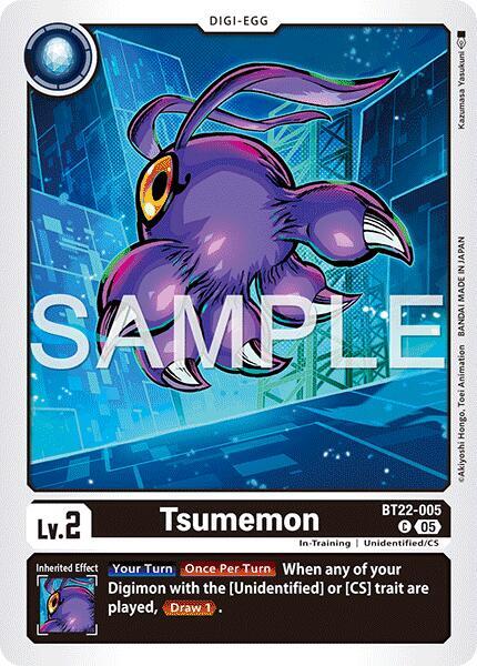 Tsumemon - Cyber Eden (BT22) – Digital World